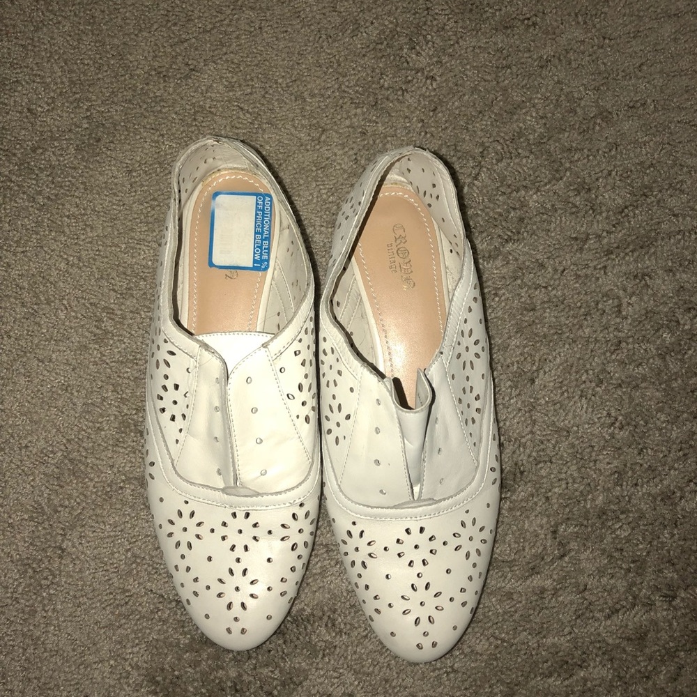 White Oxford Shoes